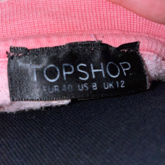 Pink Stonewash Topshop Sweater - Picture 2 of 3